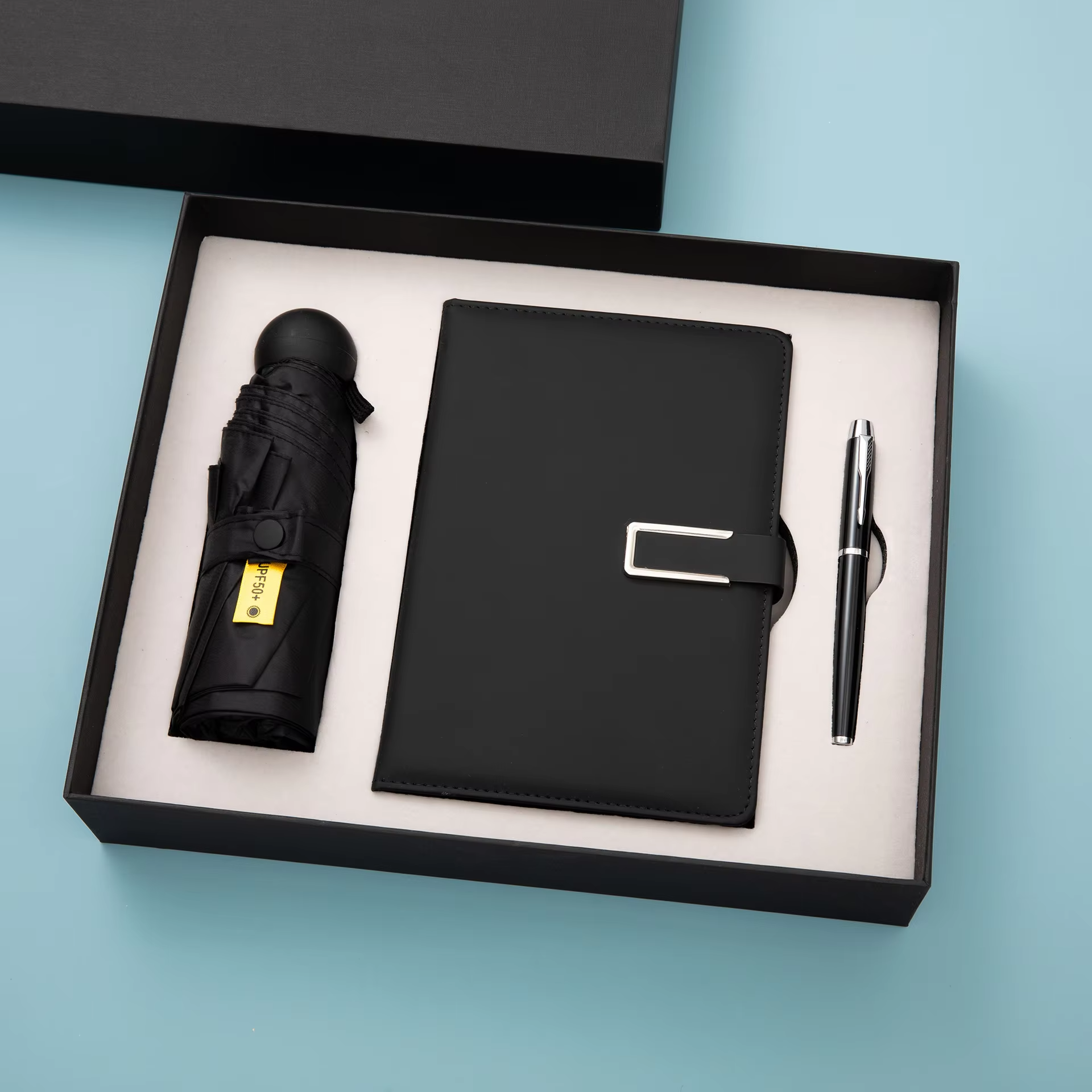 Hộp quà tặng doanh nghiệp Bút Sổ tay ô dù