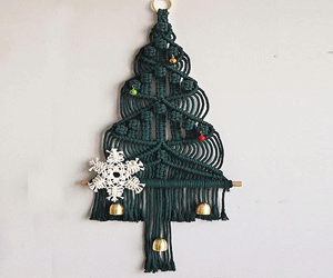 Thông Noel xanh treo quả sắc màu