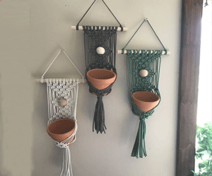 3 giỏ cây thanh treo