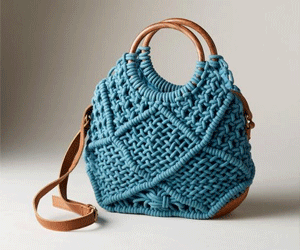 Túi Macrame quai da