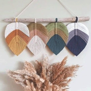 Rèm lá 3 sắc màu