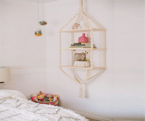 Giá Macrame hình tháp