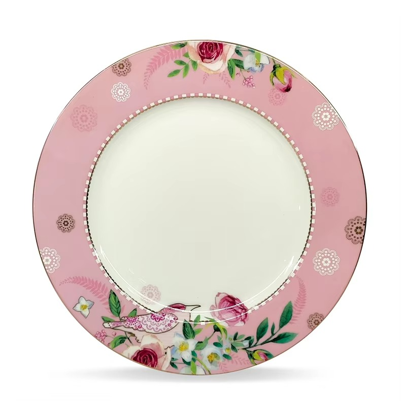 Bộ ấm trà và cà phê bằng gốm sứ màu sắc bay bổng và tươi mới