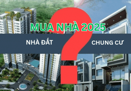 MUA NHÀ 2025: NÊN CHỌN ĐẤT HAY CHUNG CƯ