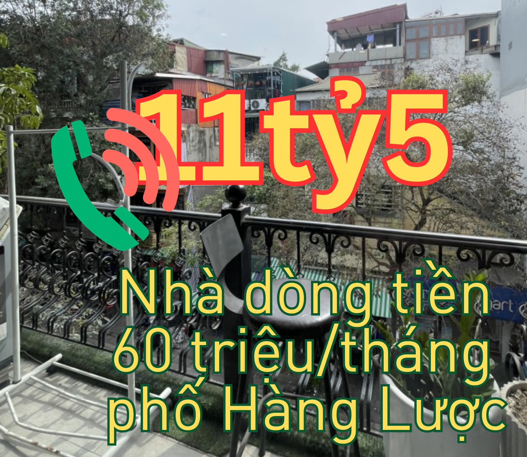 NHÀ MẶT PHỐ  HÀNG LƯỢC, NGAY NGÃ 5 ĐANG KINH DOANH HOMESTAY. GIÁ 11 TỶ 500